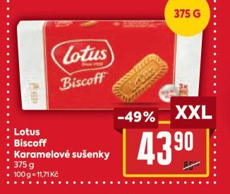 Lotus Biscoff Karamelové sušenky 375 g