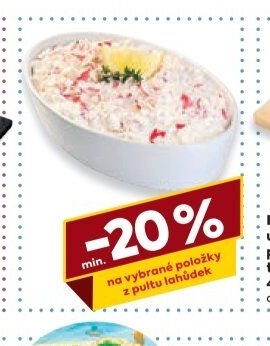 Pomazánka na vybrané položky z pultu lahůdek