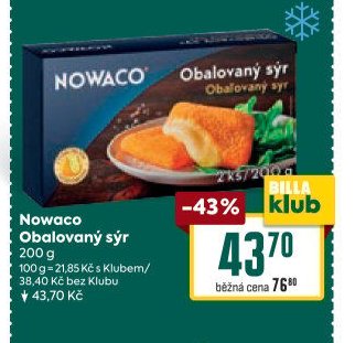 Nowaco Obalovaný sýr