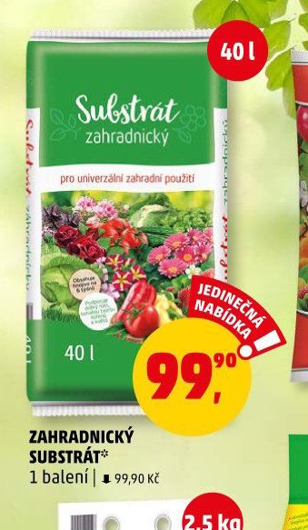 Zahradnický substrát