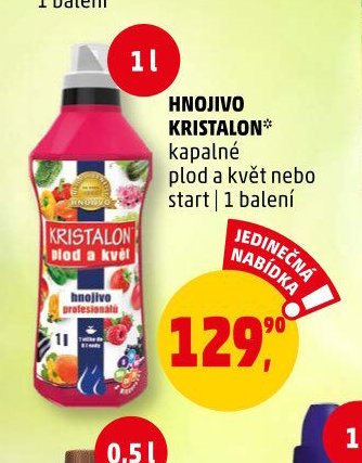 Hnojivo Kristalon kapalné
