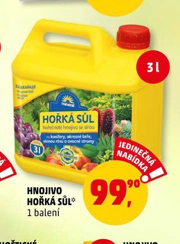 Hnojivo Hořká sůl