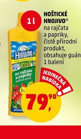 Hoštické hnojivo na rajčata a papriky
