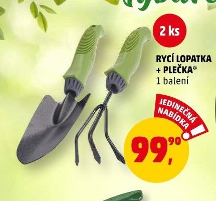 RYCÍ LOPATKA + PLEČKA 2 ks