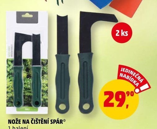 NOŽE NA ČIŠTĚNÍ SPÁR 2 ks