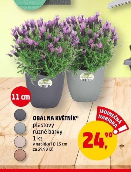 OBAL NA KVĚTNÍK