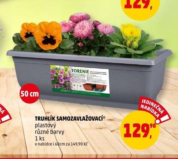 TRUHLÍK SAMOZAVLAŽOVACÍ 50 cm