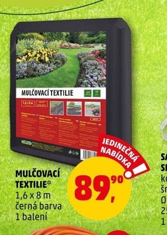 MULČOVACÍ TEXTILIE