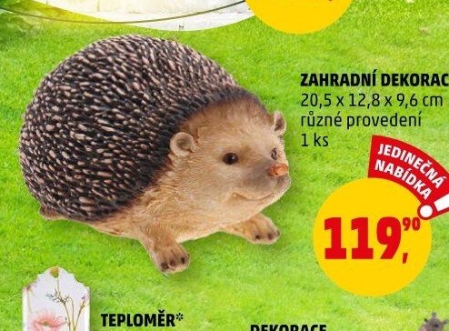 ZAHRADNÍ DEKORACE ježek