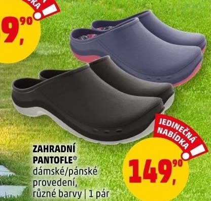 Dámské zahradní nazouváky