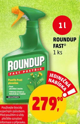 Herbicid Roundup Fast