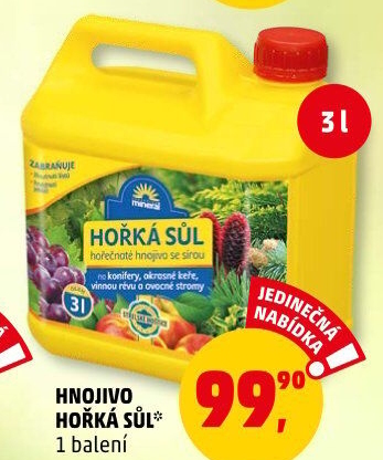 Hnojivo hořká sůl Forestina