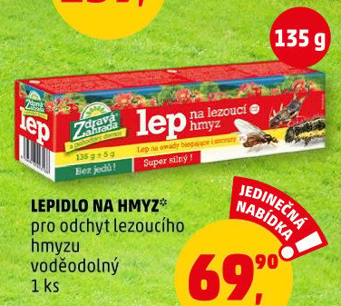 Lep na lezoucí hmyz Zdravá zahrada