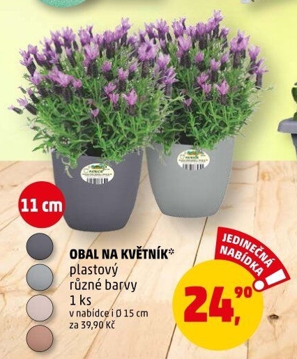 Plastový květináč