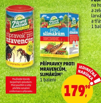 Přípravek na mravence Zdravá zahrada