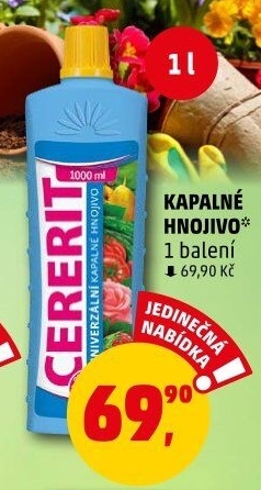 Tekuté univerzální hnojivo Cererit