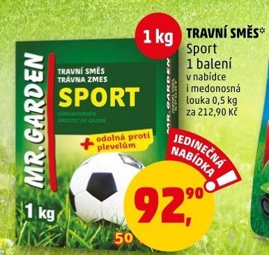 Travní směs Sport Mr. Garden Agro