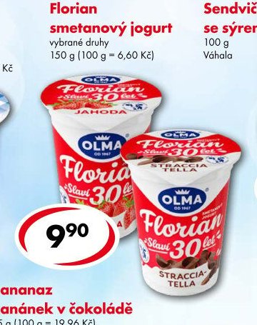 Florian smetanový jogurt