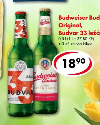 Budweiser Budvar Original, Budvar 33 ležák