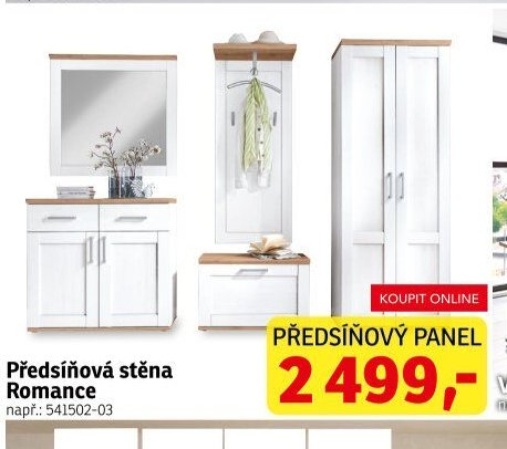 Předsíňová stěna Romance - ASKO akcniletaky.com