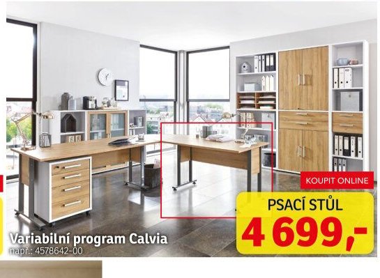 Variabilní program Calvia - Psací stůl - ASKO akcniletaky.com