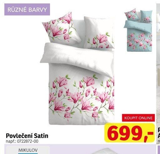 Povlečení Satin - ASKO akcniletaky.com