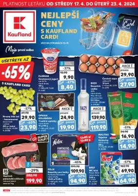 akční leták Kaufland 17.4.2024-23.4.2024