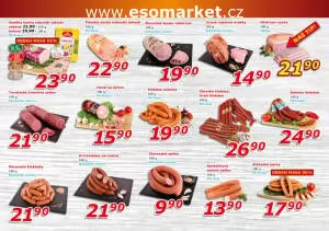 akční leták ESO MARKET 17.4.2024-28.4.2024