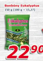 Bonbony mentolové Eukalyptus