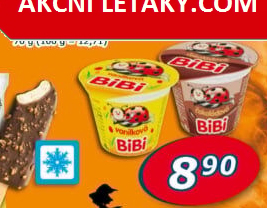 Dezert tvarohovo-smetanový Bibi