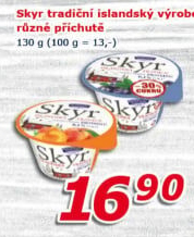 Dezert zakysaný ochucený Skyr Bohušovická mlékárna