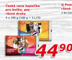 Kapsičky pro kočky Česká cena