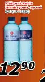 Minerální voda kalcia Kláštorná