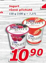 Ochucený jogurt Bohušovická mlékárna