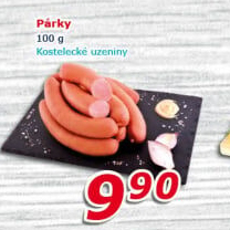 Párky Kostelecké uzeniny