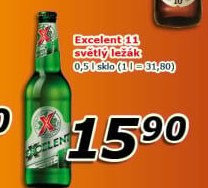 Pivo světlý ležák 11° Excelent
