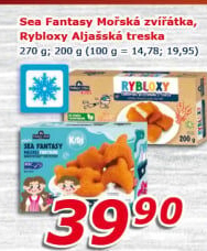 Rybí nugety mražené Kids Sea Fantasy Family Fish