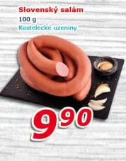 Salám slovenský točený Kostelecké uzeniny
