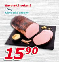 Sekaná bavorskáKostelecké uzeniny