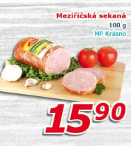 Sekaná pečená Meziříčská Krásno