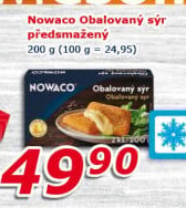 Sýr obalovaný mražený Nowaco