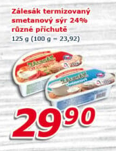 Sýr termizovaný Zálesák