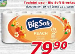 Toaletní papír 2vrstvý Big Soft