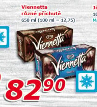 Zmrzlinová roláda Viennetta Algida
