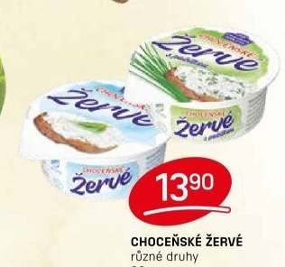 CHOCEŇSKÉ ŽERVÉ
