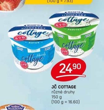 JČ COTTAGE různé druhy