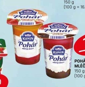 POHÁR MLÉČNÝ DEZERT