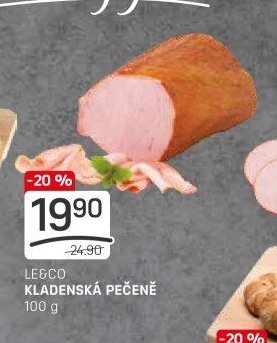 LE&CO KLADENSKÁ PEČENĚ 100 g