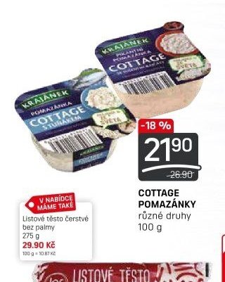 Cottage pomazánky