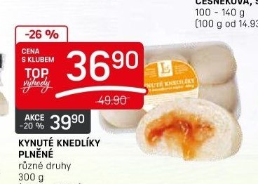 Kynuté knedlíky plněné